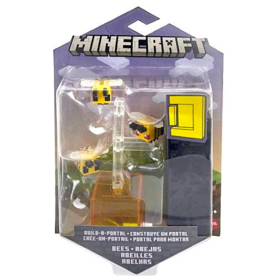 Minecraft Vanilla Figura de Acción Bees ABEJAS