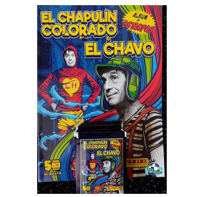Album + 50 Sobres de El Chapulin Colorado y el Chavo del Ocho - Panini