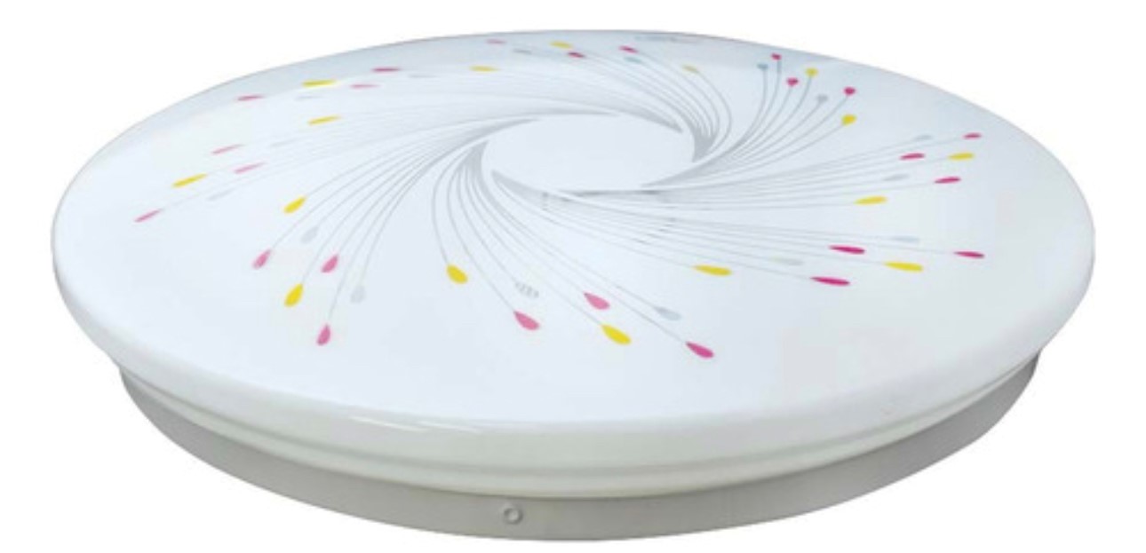 Plafon Decorativo Osaka 30 W Extra Plano Adir 6558