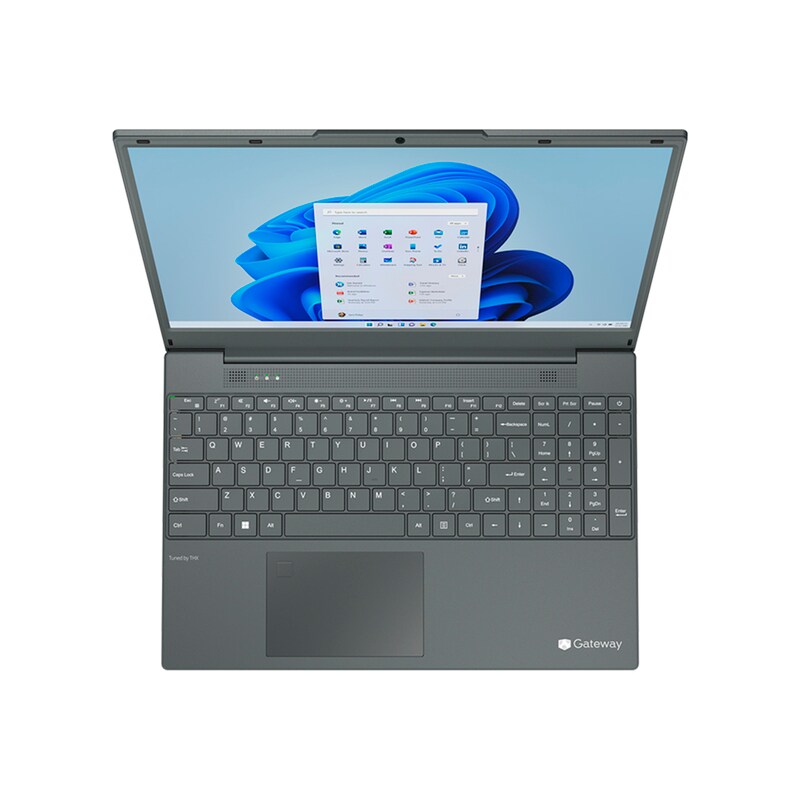 Laptop Gateway Ryzen 7-3700U Disco de Estado Solido 512GB Ram 8GB pantalla 15.6 Pulgadas -Gris + Base + Audifono