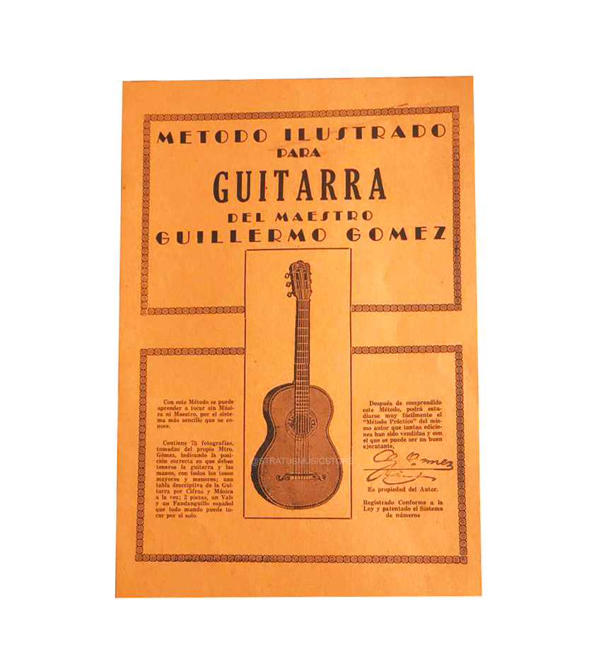 Método de Guitarra Acústica Ilustrado Guillermo Gómez 