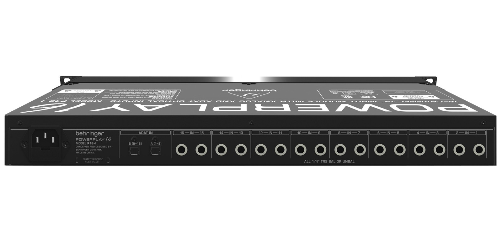 Convertidor Behringer modelo P16-I.