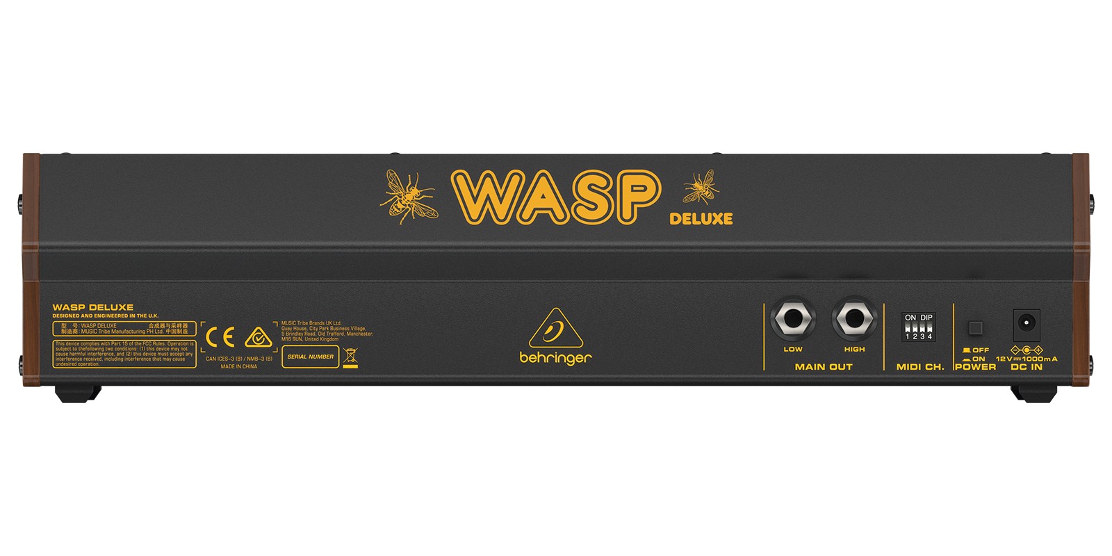 Sintetizador Behringer Modelo WASP DELUXE