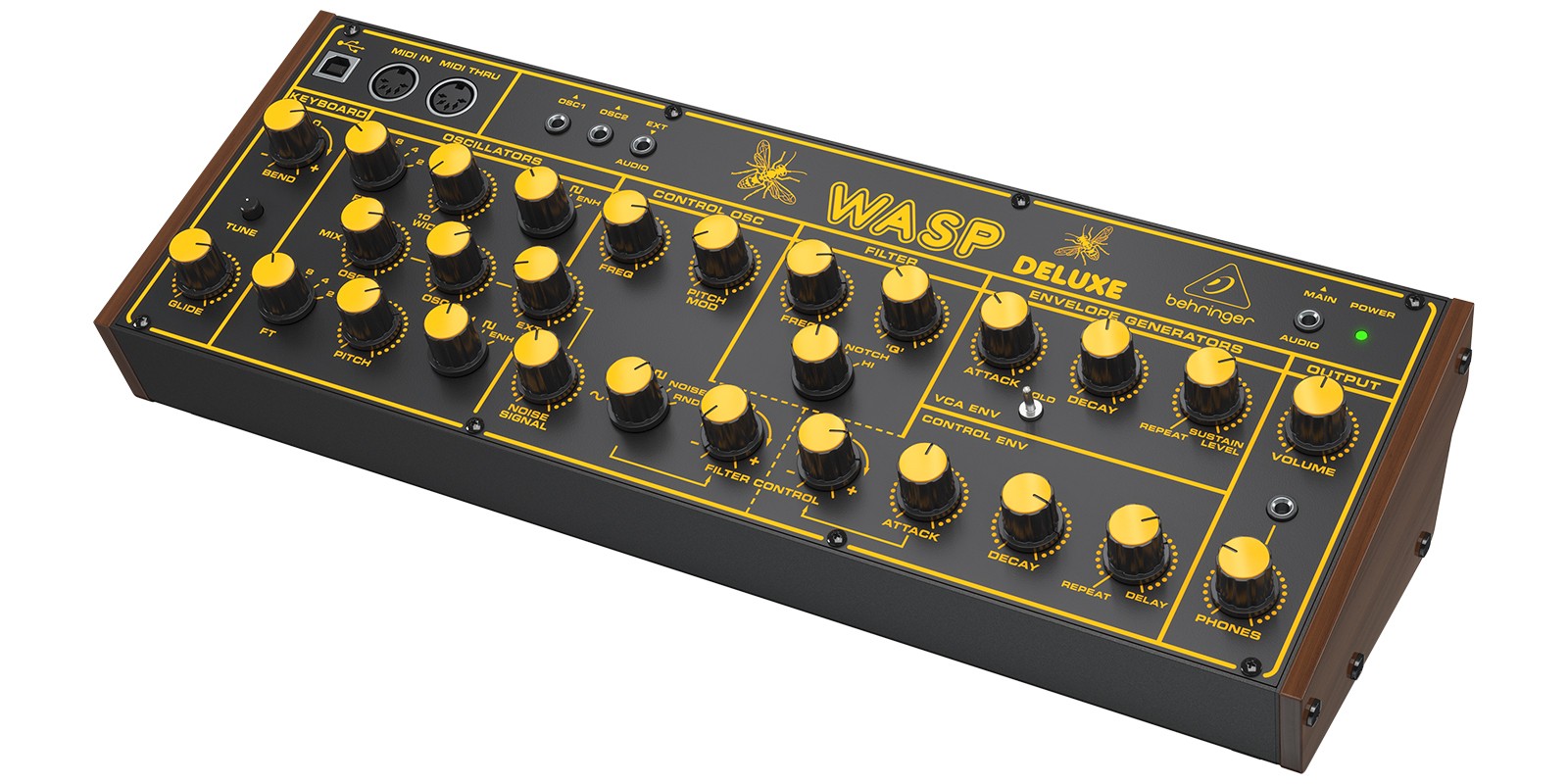 Sintetizador Behringer Modelo WASP DELUXE
