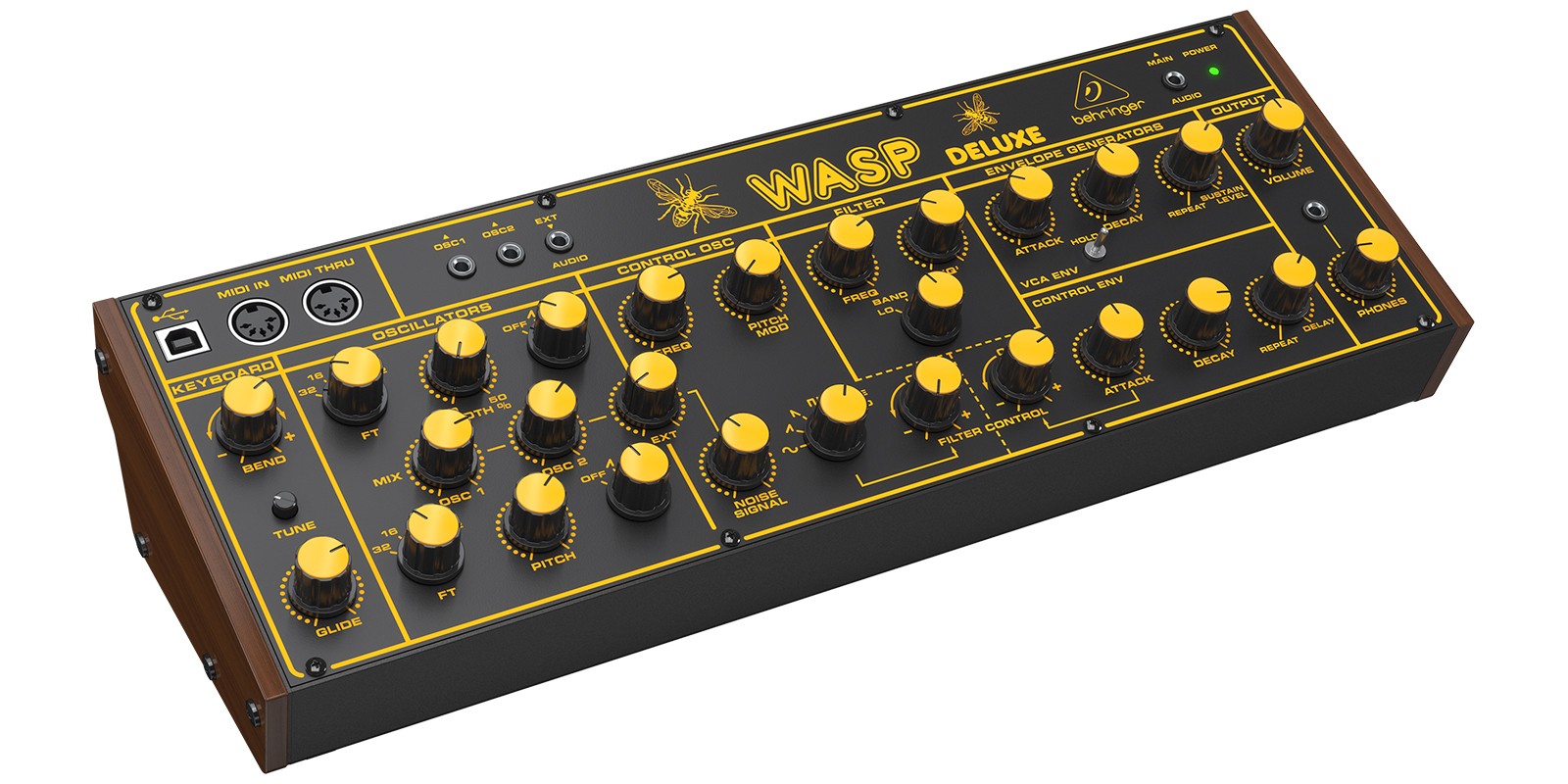 Sintetizador Behringer Modelo WASP DELUXE