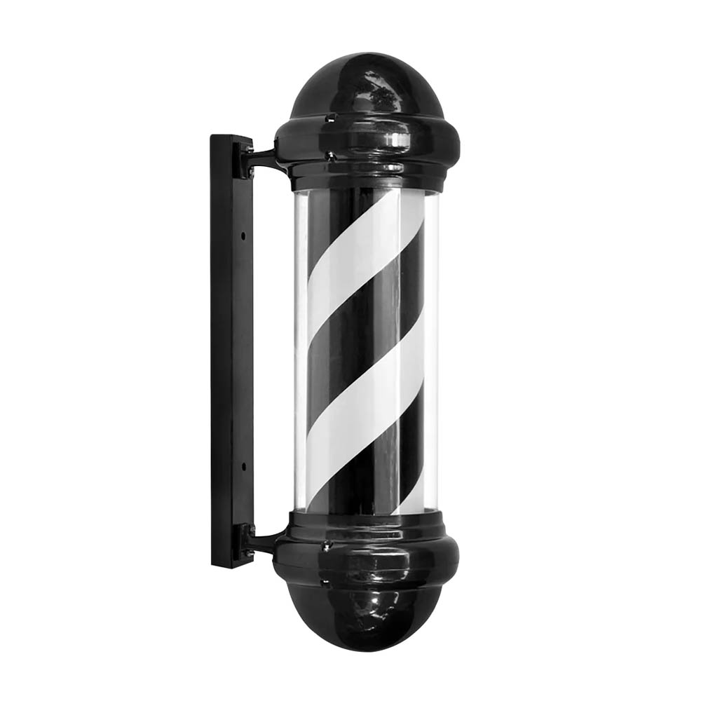 Caramelo Barbería Negro-blanco Carlo 73 Cm