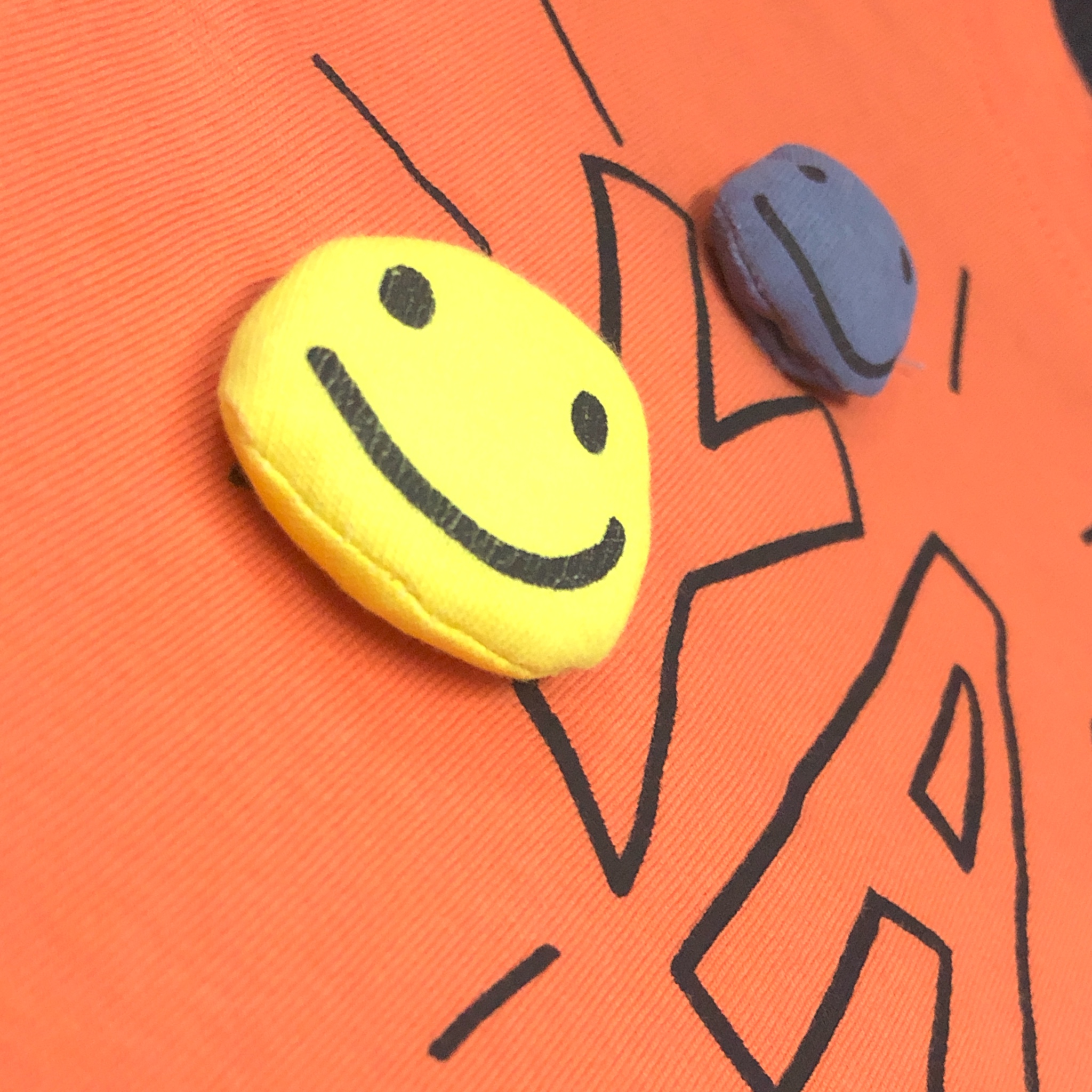 Playera naranja charms 3D para bebé niño YAY Losan