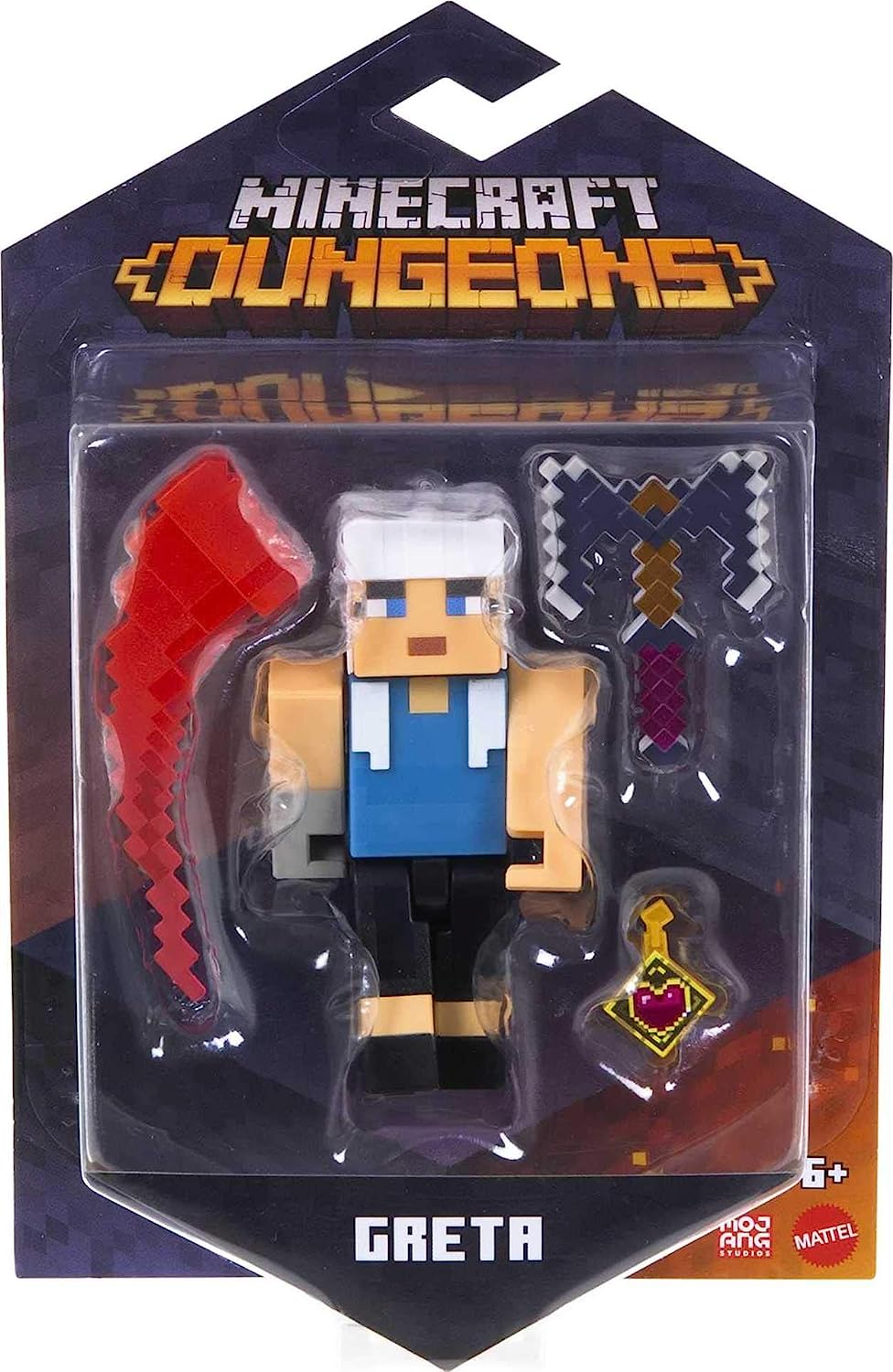 Minecraft Dungeons Greta FIGURA