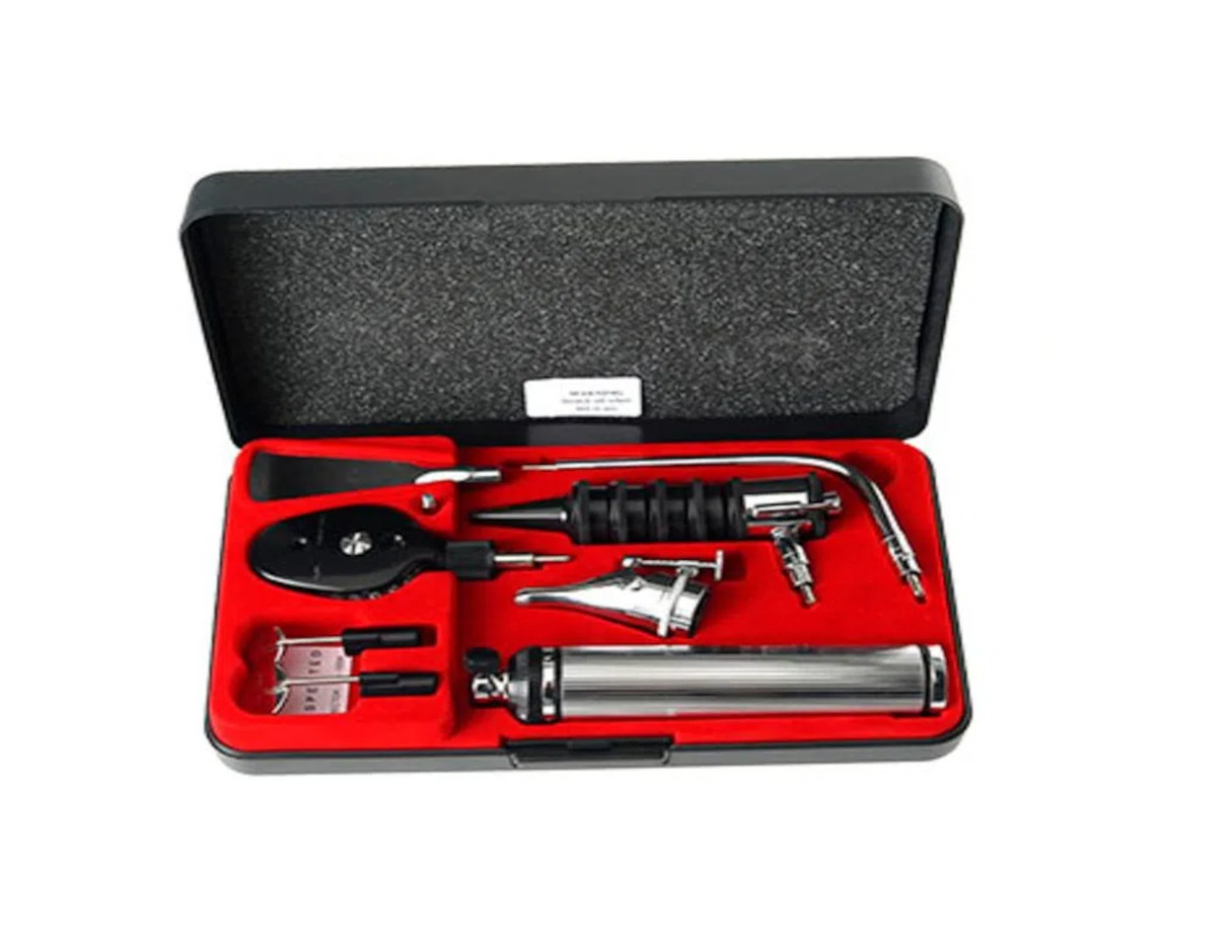 Gowllands - Estuche de diagnóstico médico ojos, nariz, oídos y garganta 9 pzs.