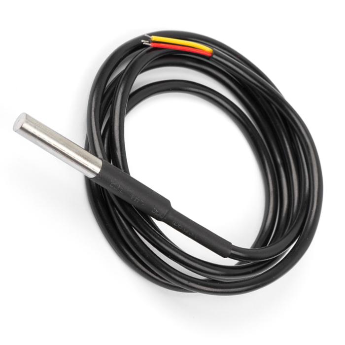 Termistor de Temperatura MXTSS-004-3 Rango -55 a 125C 50Kohm 25C 4 Pzs 100cm Precision -0,5C Impermeable, ContSens