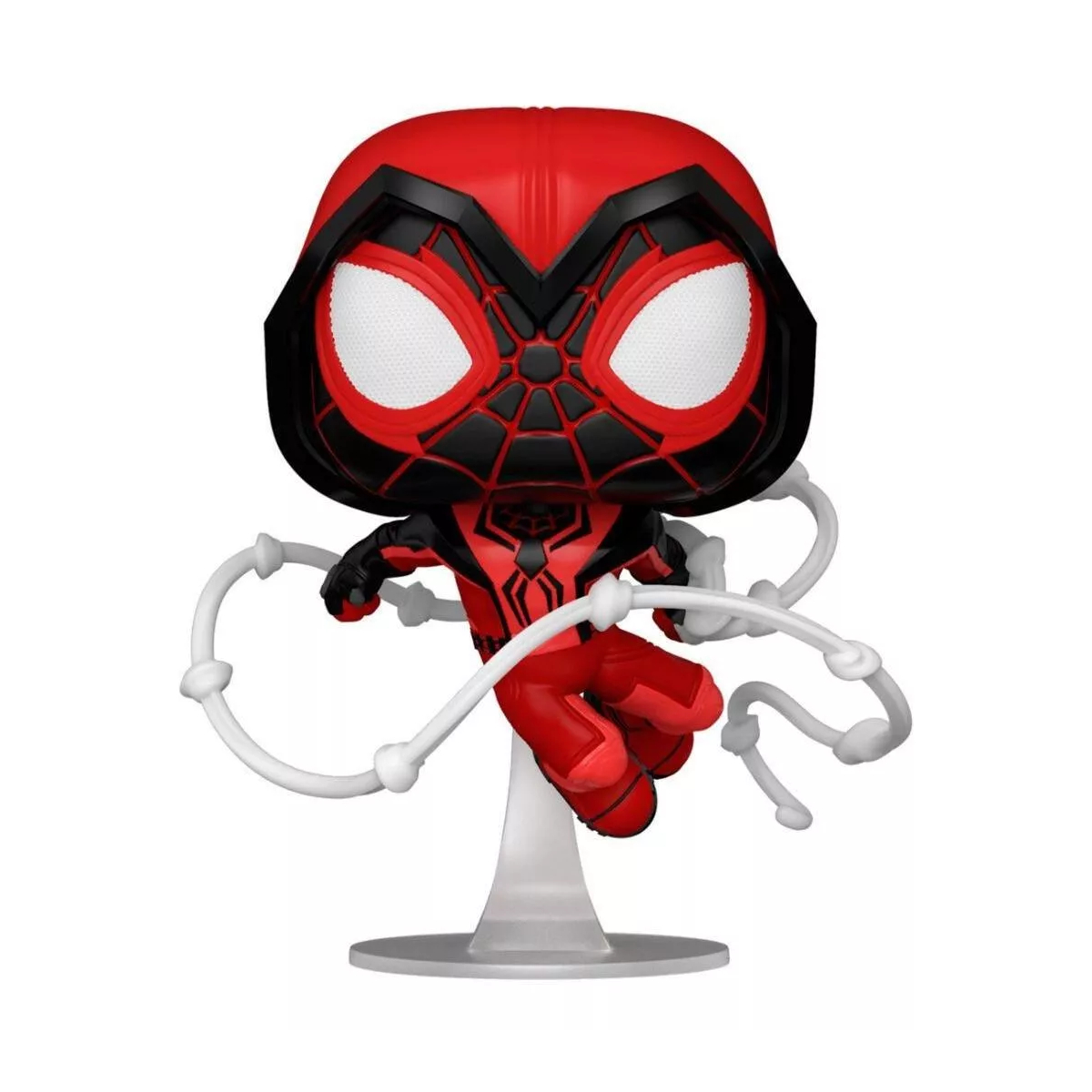 Funko Pop Games Miles Morales Game - Miles Morales Capucha Carmesi