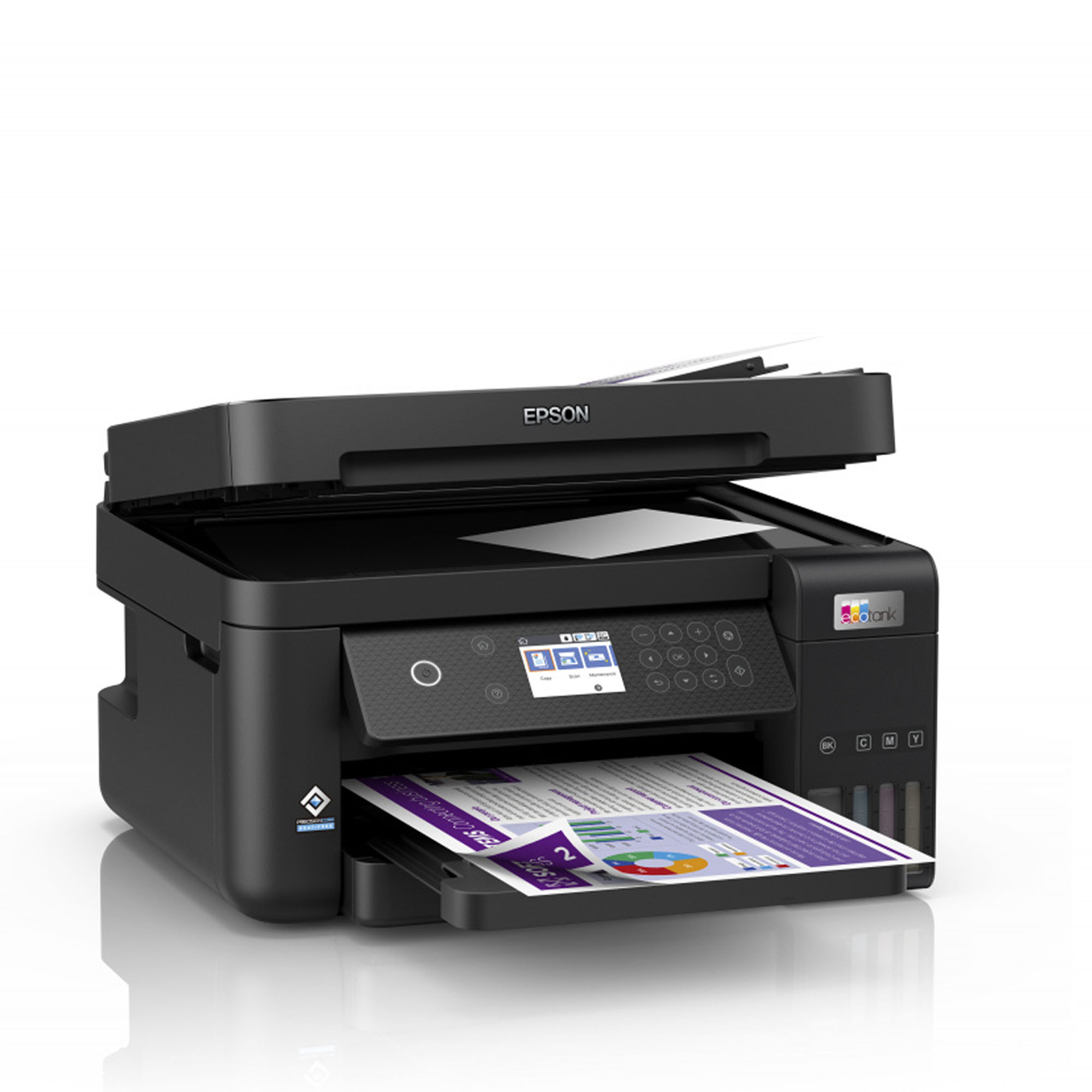 Multifuncional Epson EcoTank L6270 Color Inyección Tanque de Tinta Inalámbrico Wi-Fi.