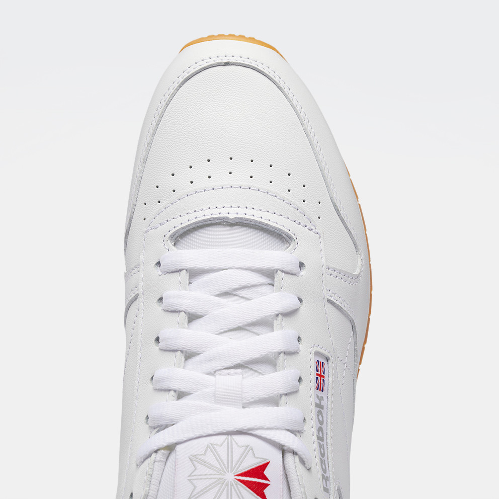 Tenis Reebok Classic Leather Blanco Hombre