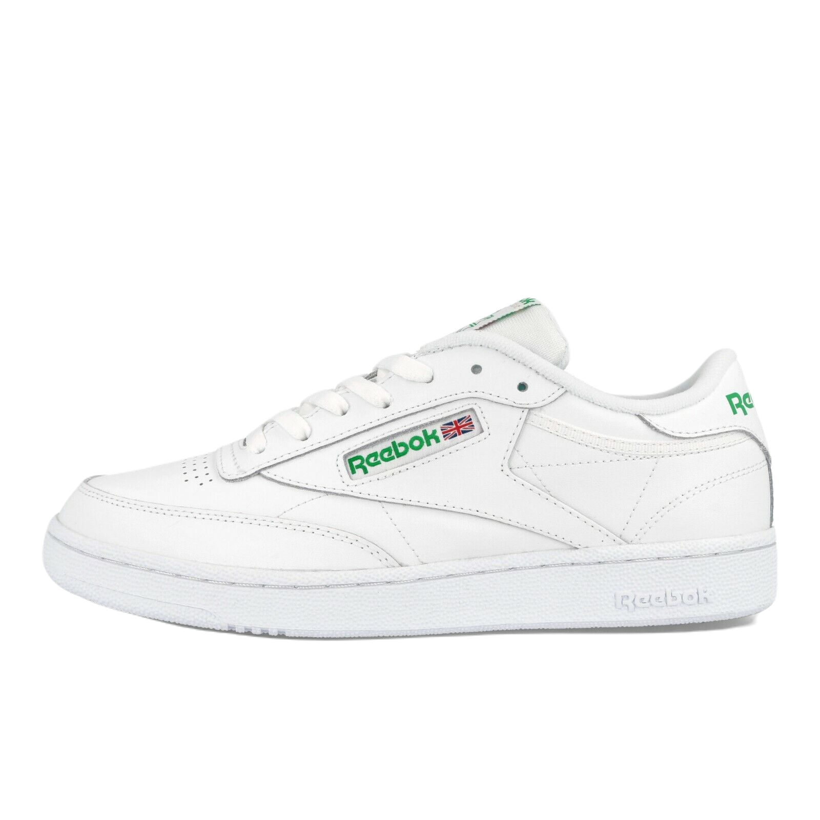Tenis Reebok Club C 85 Blanco Verde Unisex Ar0456