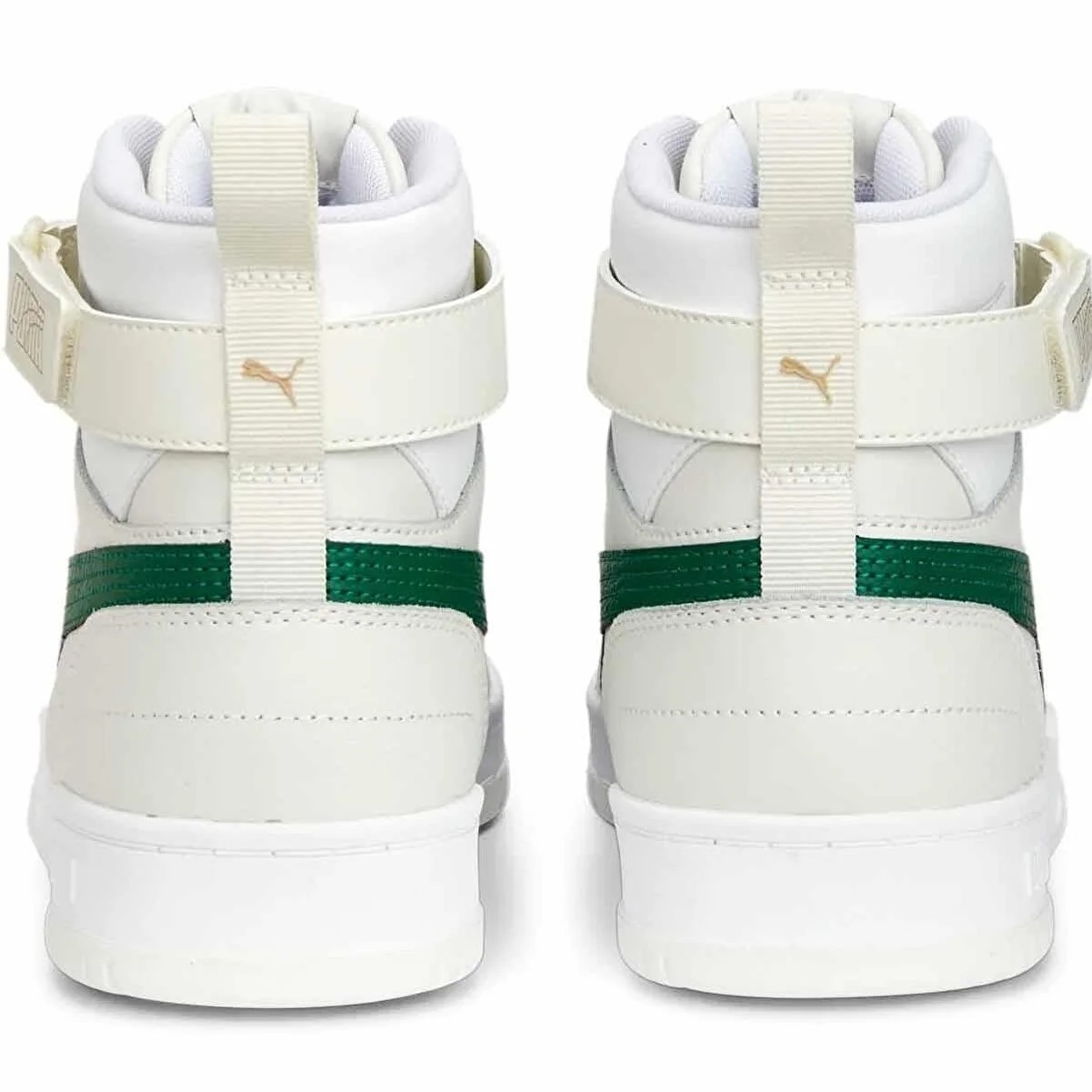 Tenis Bota Puma RBD Game Blanco Verde de Caballero Original