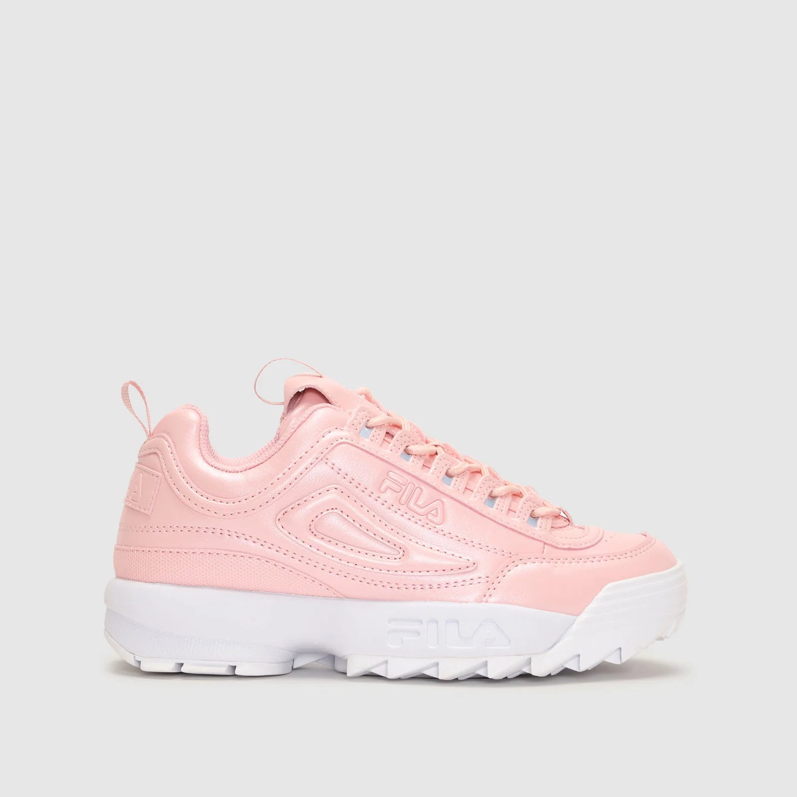 Tenis Fila Disruptor 2 Rosa Aperlado de Dama Original