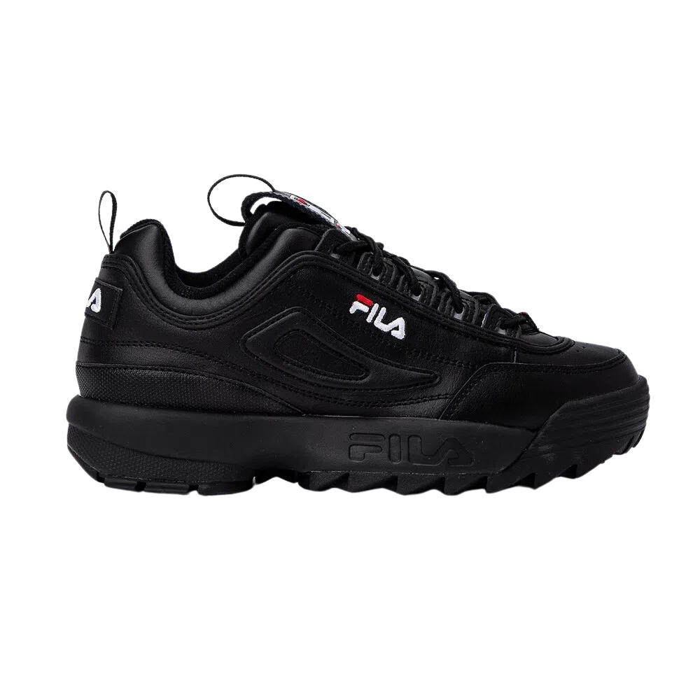 Tenis Fila Disruptor 2 Negro de Dama Original