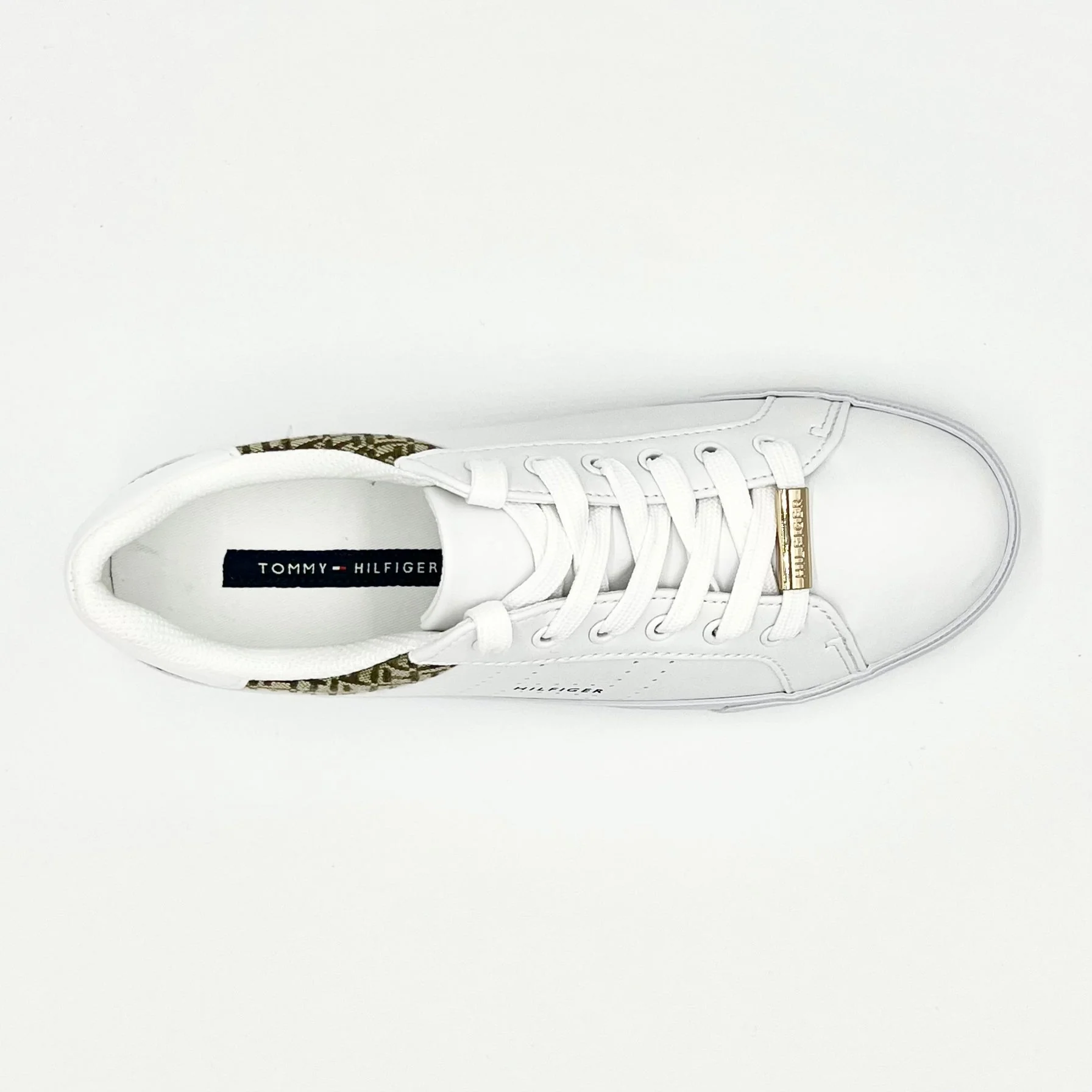 Tenis Tommy Hilfiger Lorio Blanco de Dama Original