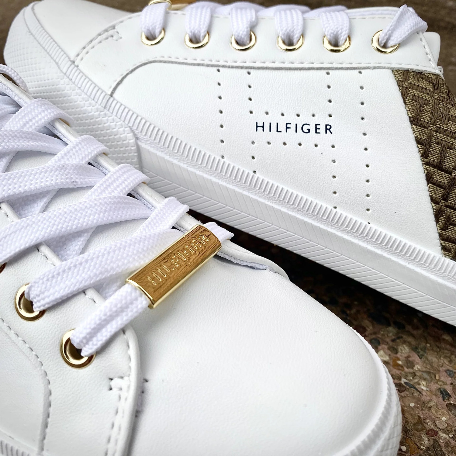 Tenis tommy blancos discount dama