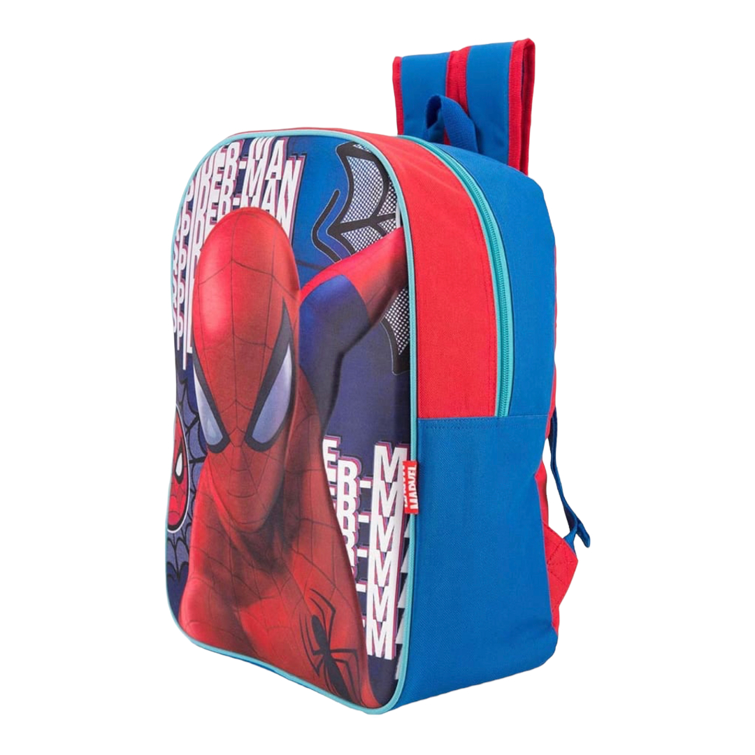 Mochila Backpack Escolar Ruz Original Spiderman 30x41x14 Cm