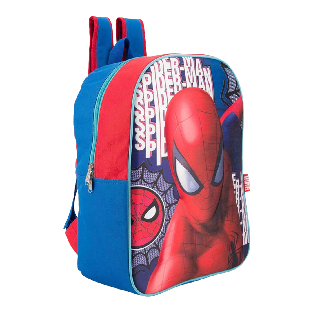 Mochila Backpack Escolar Ruz Original Spiderman 30x41x14 Cm