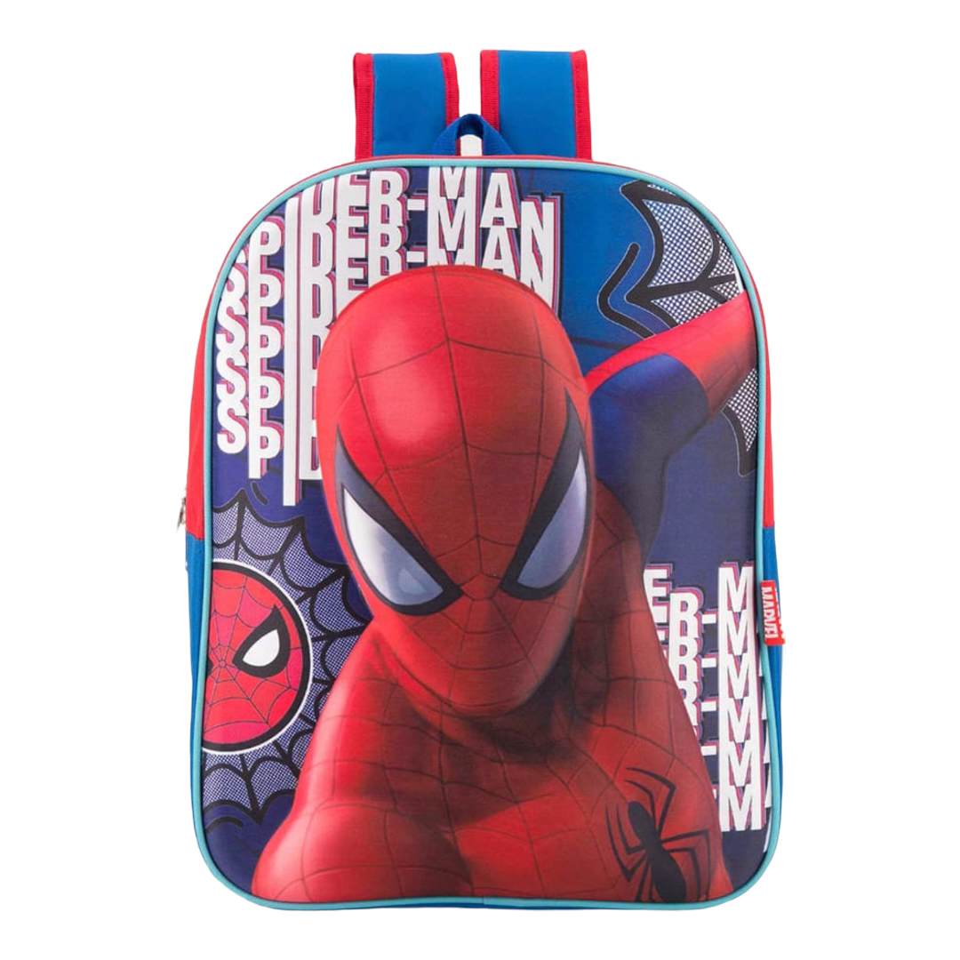 Mochila Backpack Escolar Ruz Original Spiderman 30x41x14 Cm