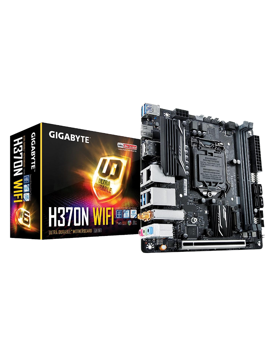 Tarjeta Madre Gigabyte H370 Wifi Ultra Durable Motherboard Reacondicionado Grado A
