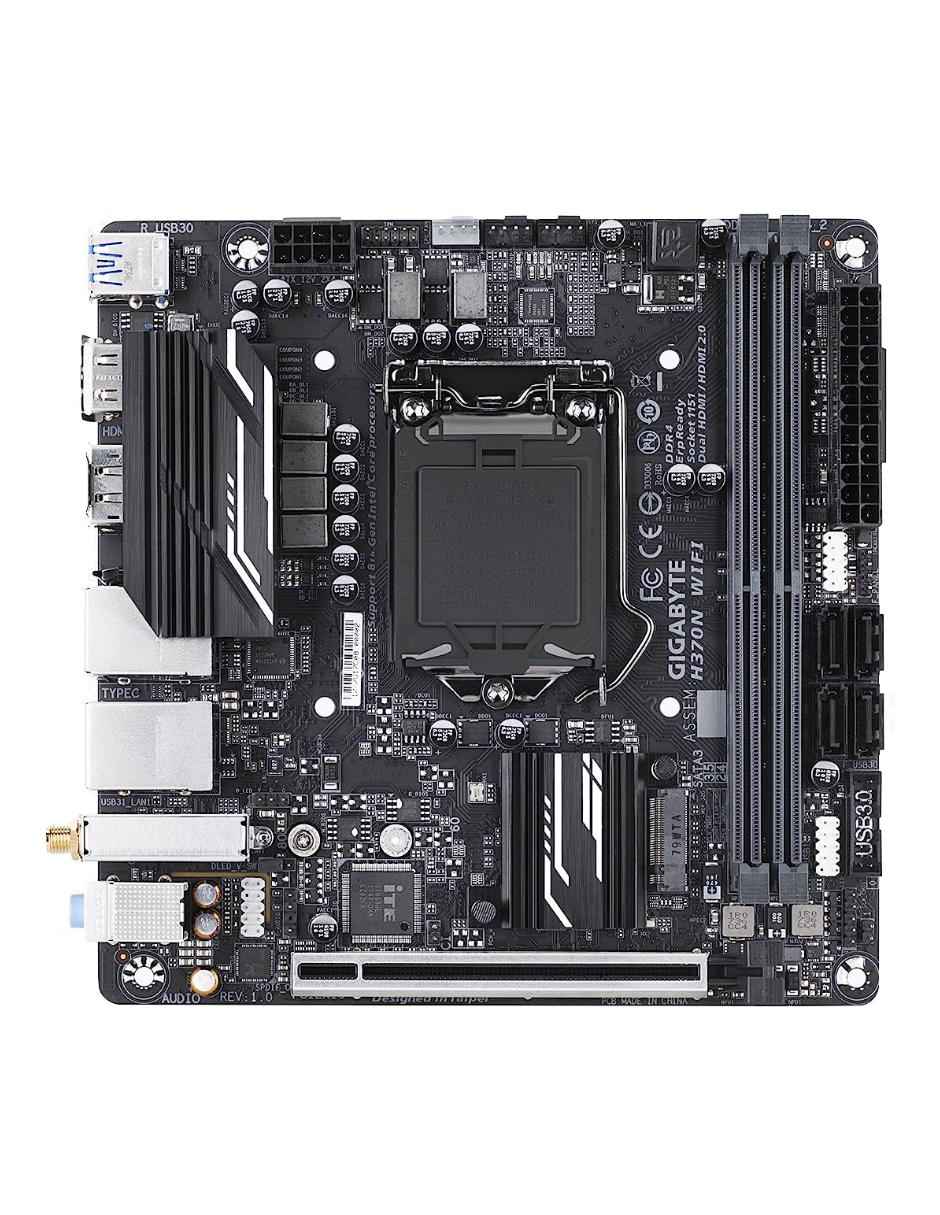 Tarjeta Madre Gigabyte H370 Wifi Ultra Durable Motherboard Reacondicionado Grado A