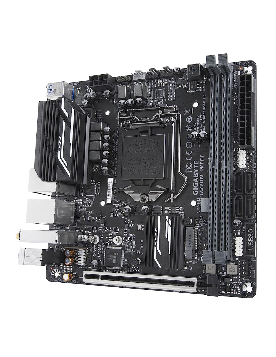 Tarjeta Madre Gigabyte H370 Wifi Ultra Durable Motherboard Reacondicionado Grado A