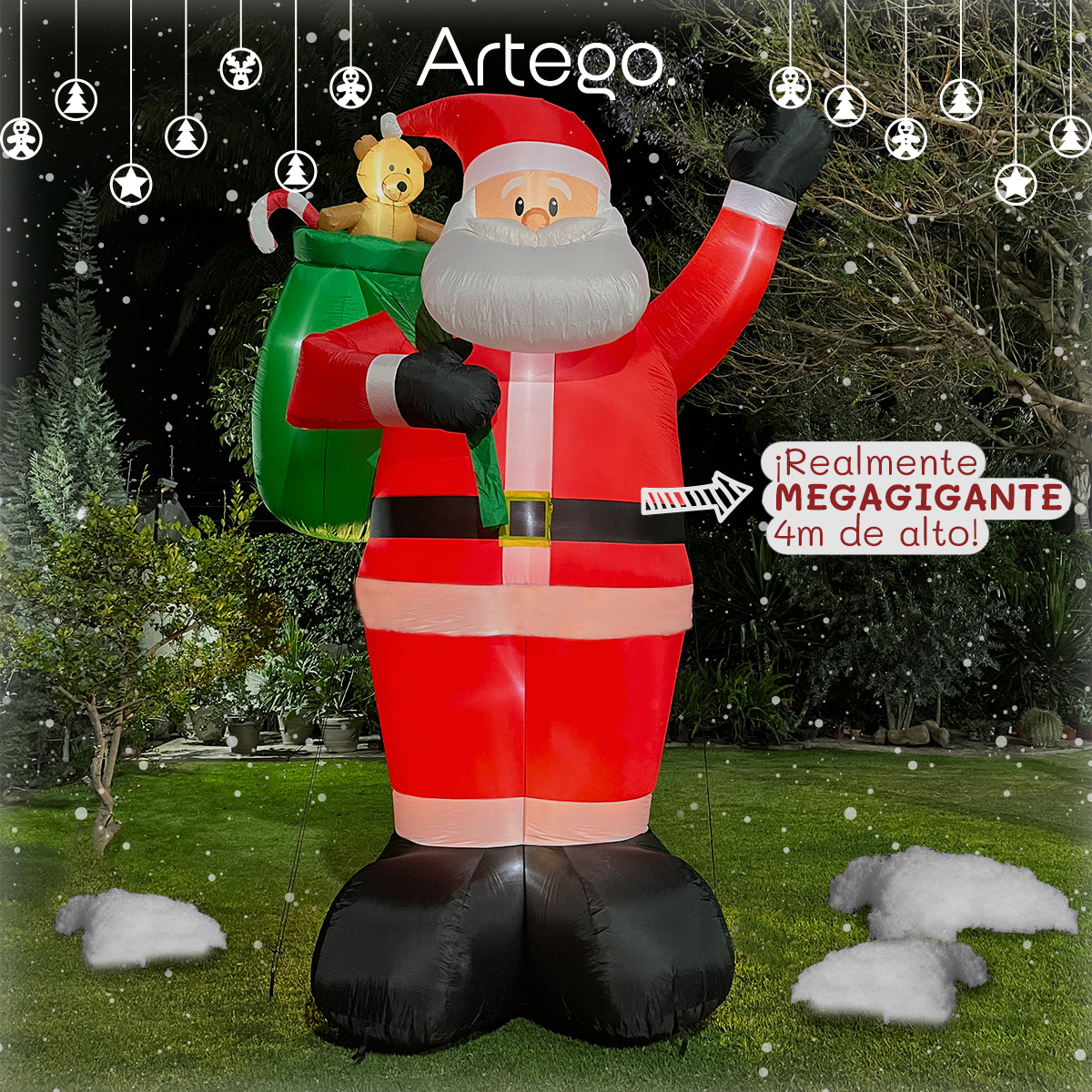 Papá Noel Inflable Venta De MuÃ±ecos Inflables De Navidad Inflable