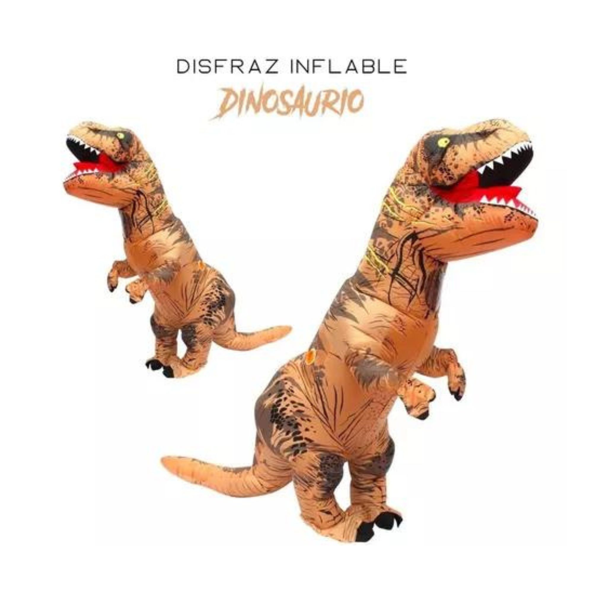 Disfraz Inflable De Dinosaurio Para Adultos Fiesta Halloween