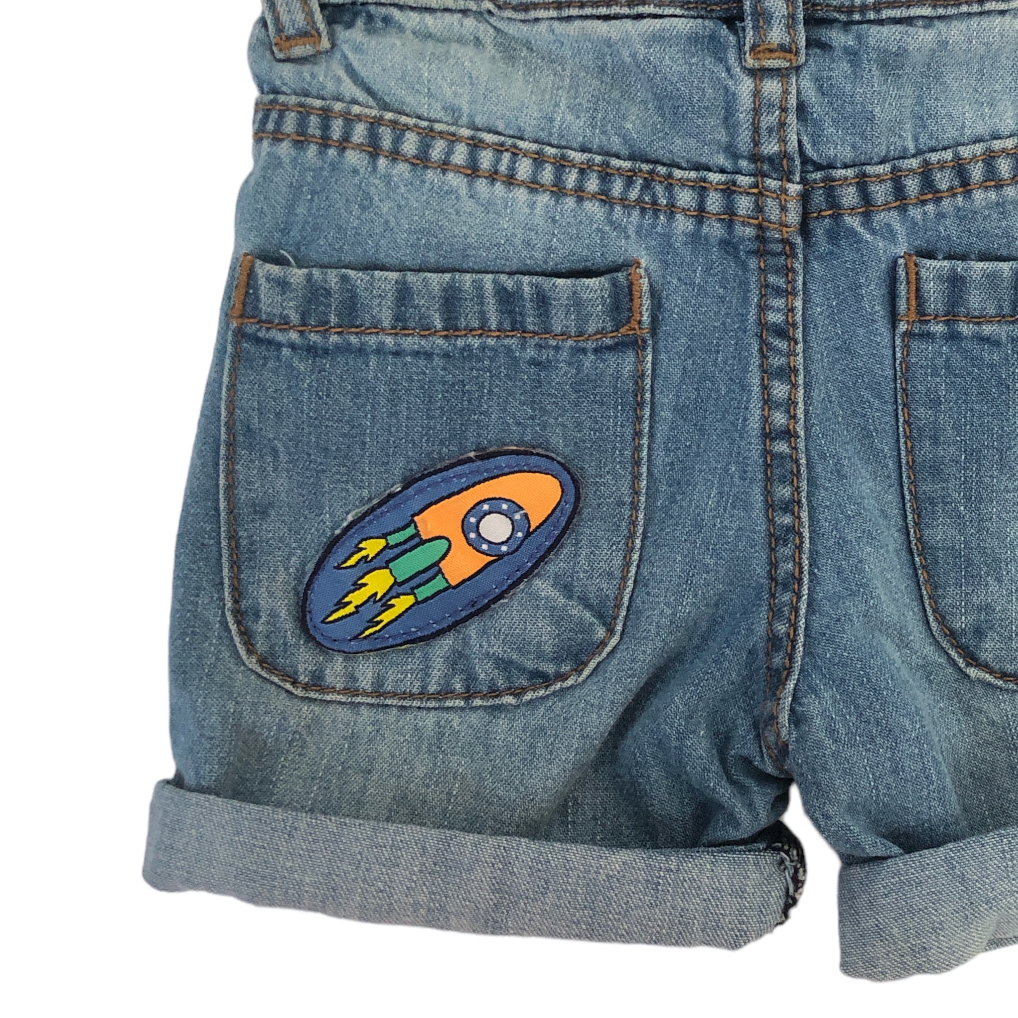 Short de mezclilla para bebé niño Losan