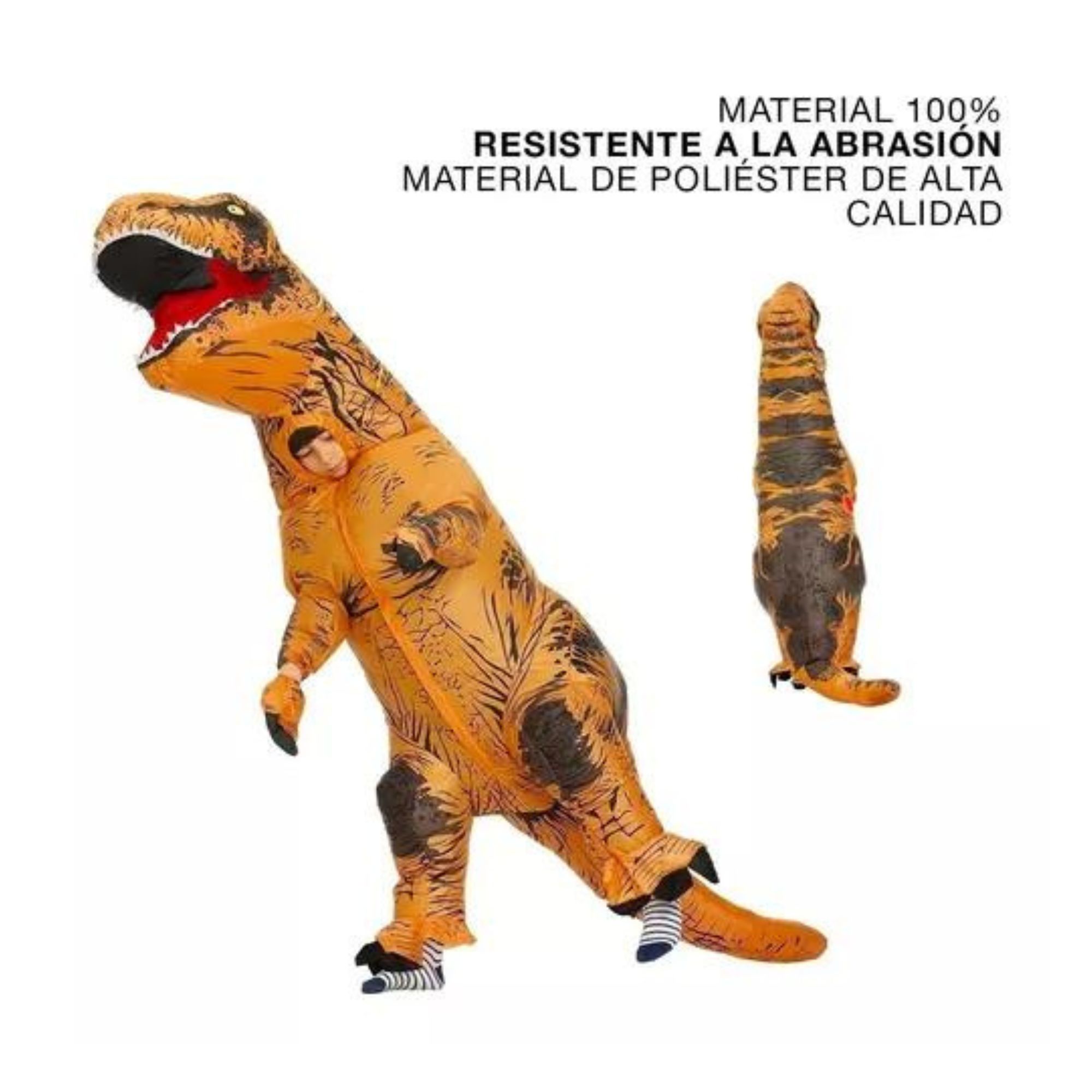 Disfraz Inflable De Dinosaurio Para Niños Fiesta Halloween