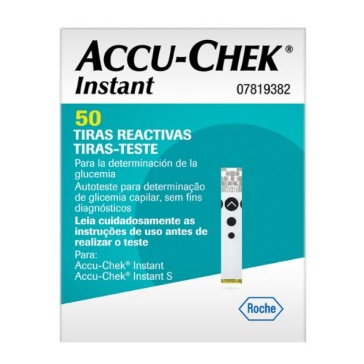Tiras Reactivas Accu Check Instant c/50 - Médica Depot