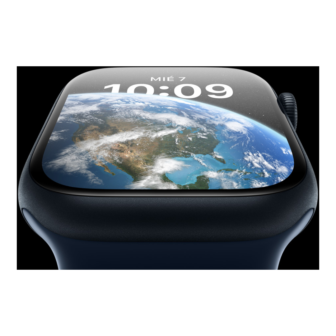 Apple Watch Serie 8 45 Mm Midnight Aluminum A2771 Reacondicionado Grado A