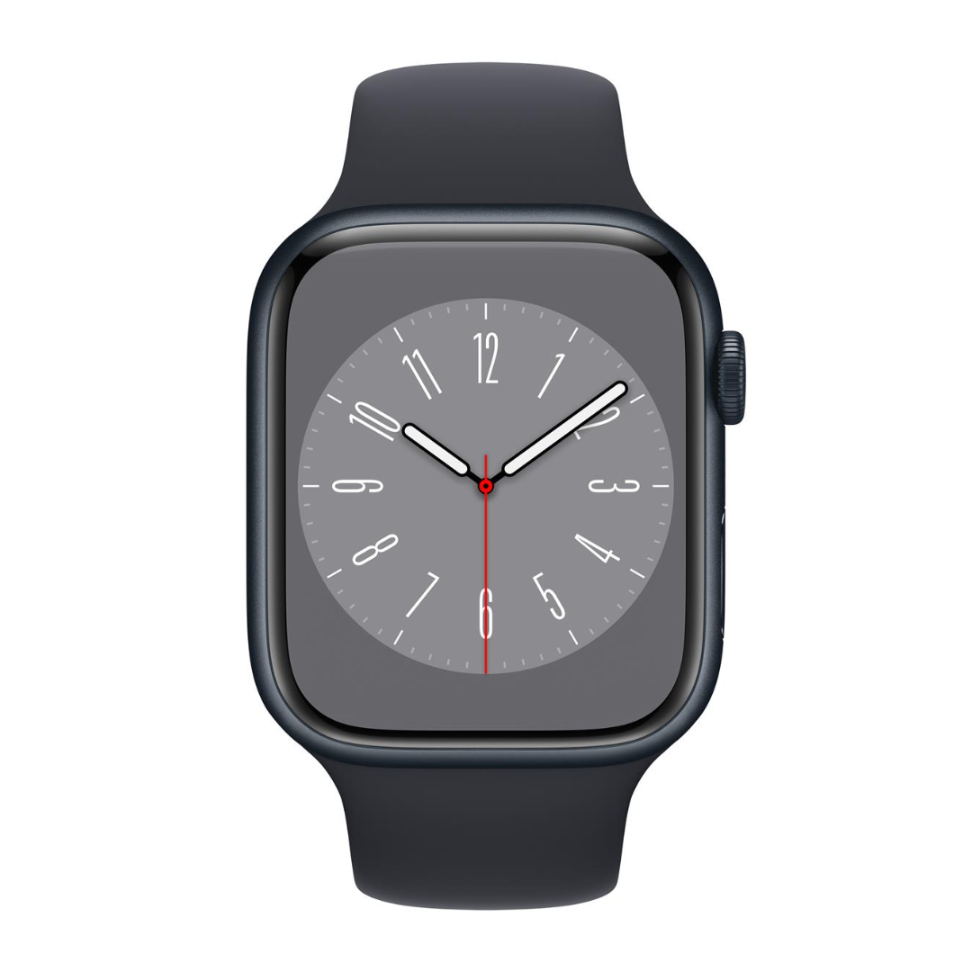 Apple Watch Serie 8 45 Mm Midnight Aluminum A2771 Reacondicionado Grado A