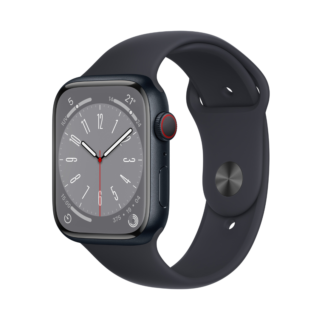 Apple Watch Serie 8 45 Mm Midnight Aluminum A2771 Reacondicionado Grado A