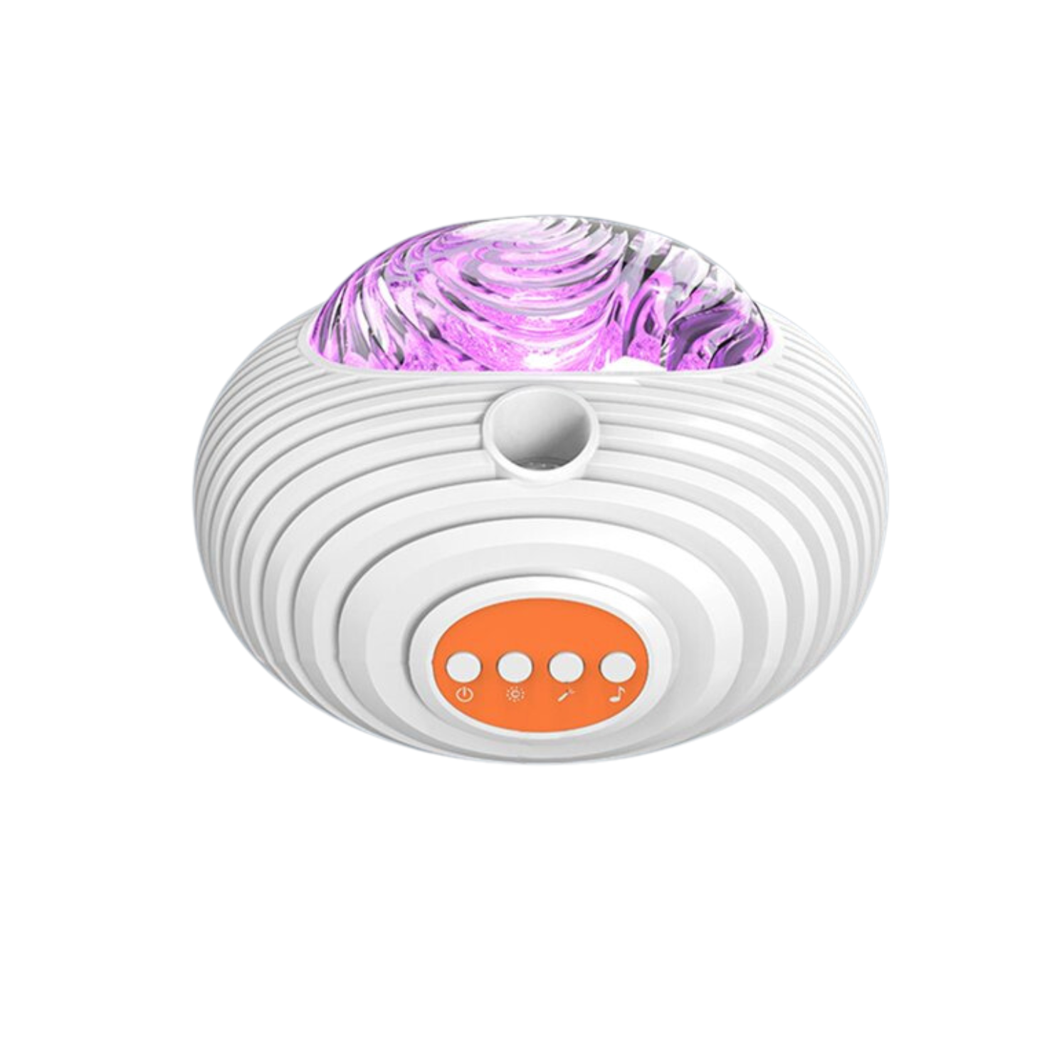 Proyector de Estrellas y Luna Dosyu DY-OVNI-SKY-1 color Blanco con Sonido Ambiental