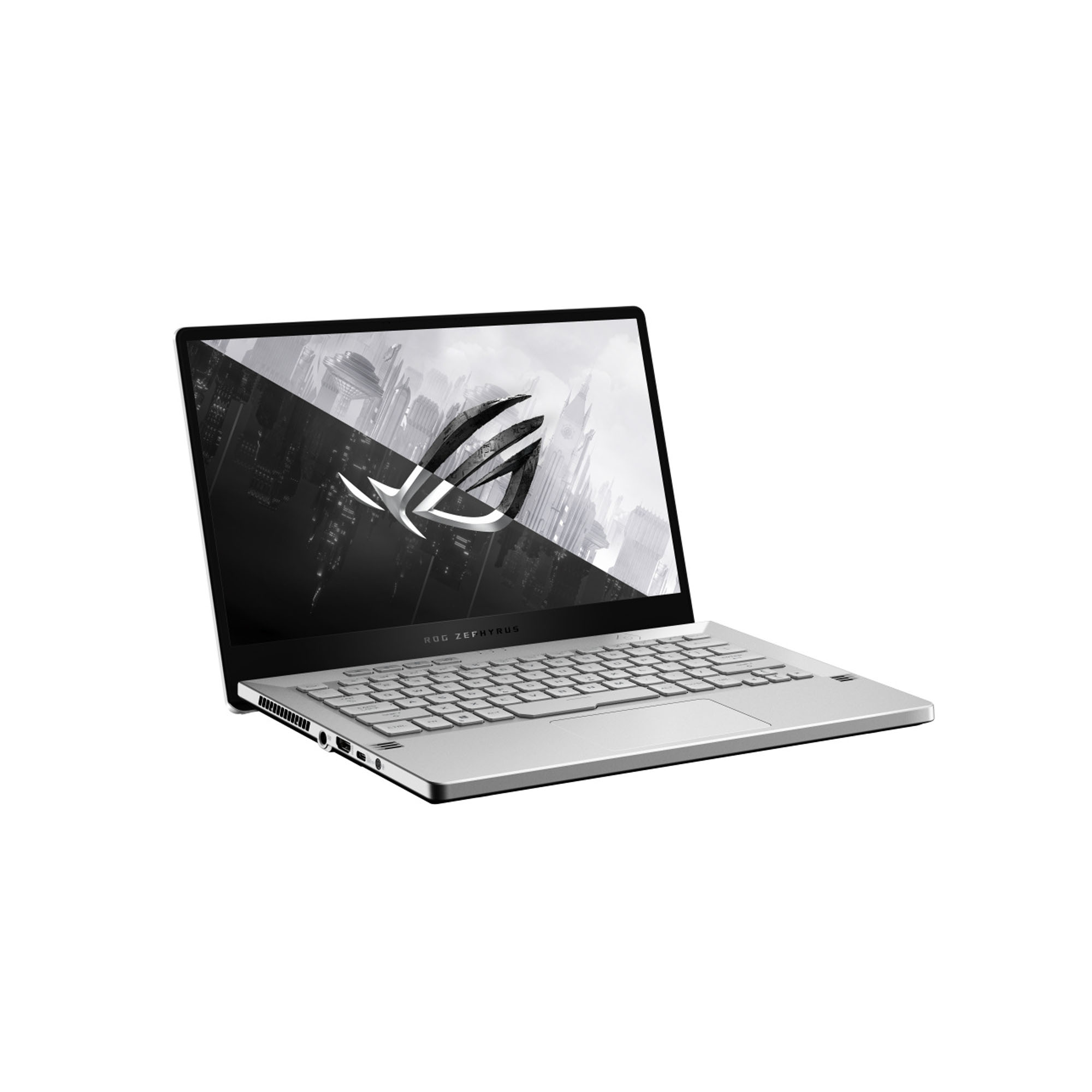 Laptop Gamer ASUS ROG Zephyrus G14 AMD Ryzen 7 16GB+512GB RTX3060 W11H Inglés Blanco