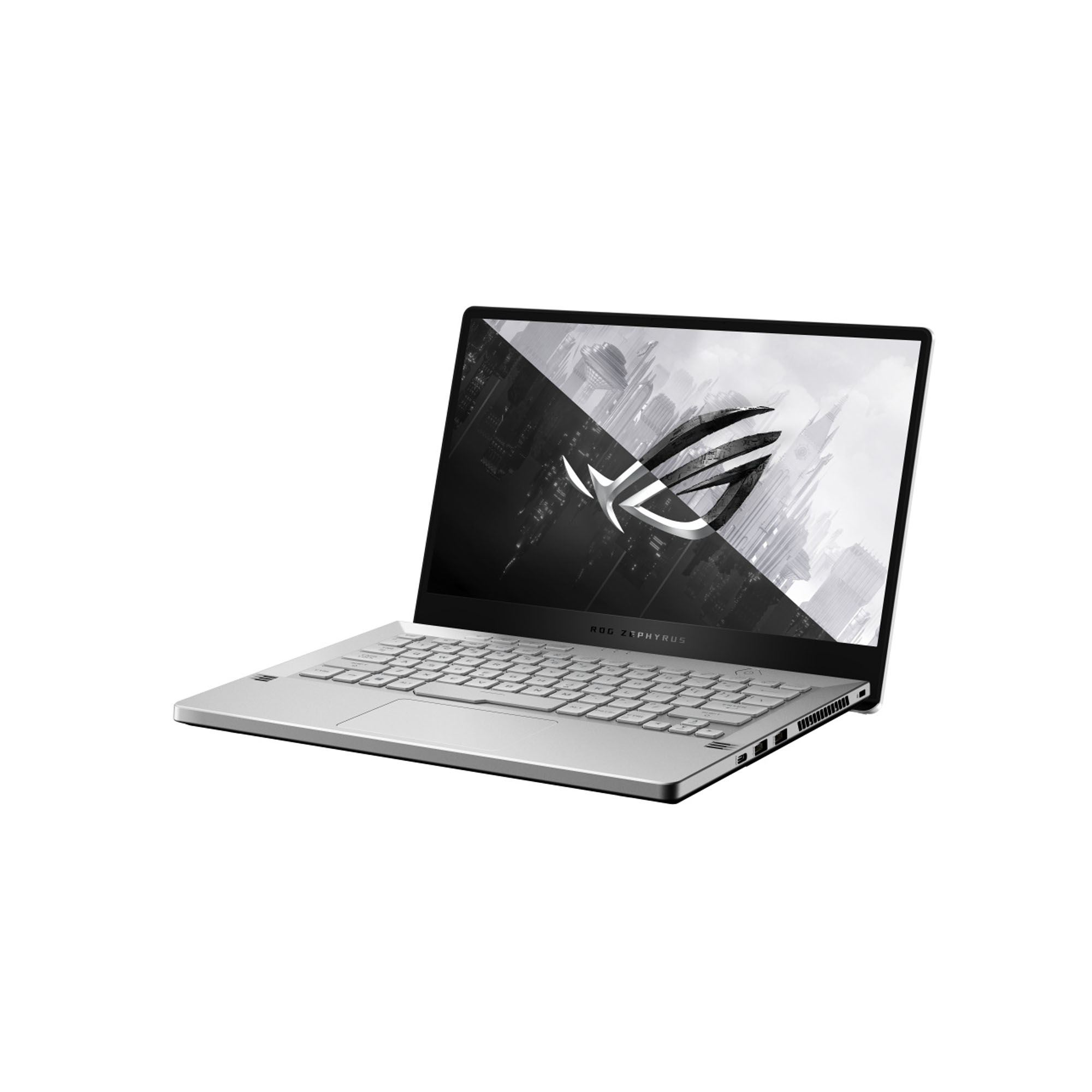 Laptop Gamer ASUS ROG Zephyrus G14 AMD Ryzen 7 16GB+512GB RTX3060 W11H Inglés Blanco