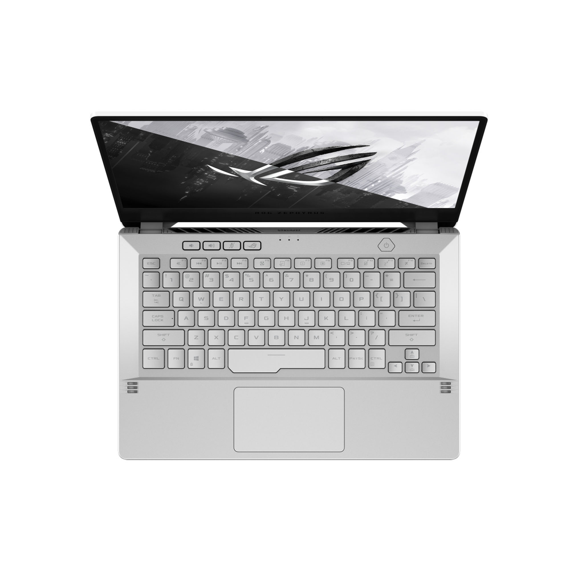Laptop Gamer ASUS ROG Zephyrus G14 AMD Ryzen 7 16GB+512GB RTX3060 W11H Inglés Blanco