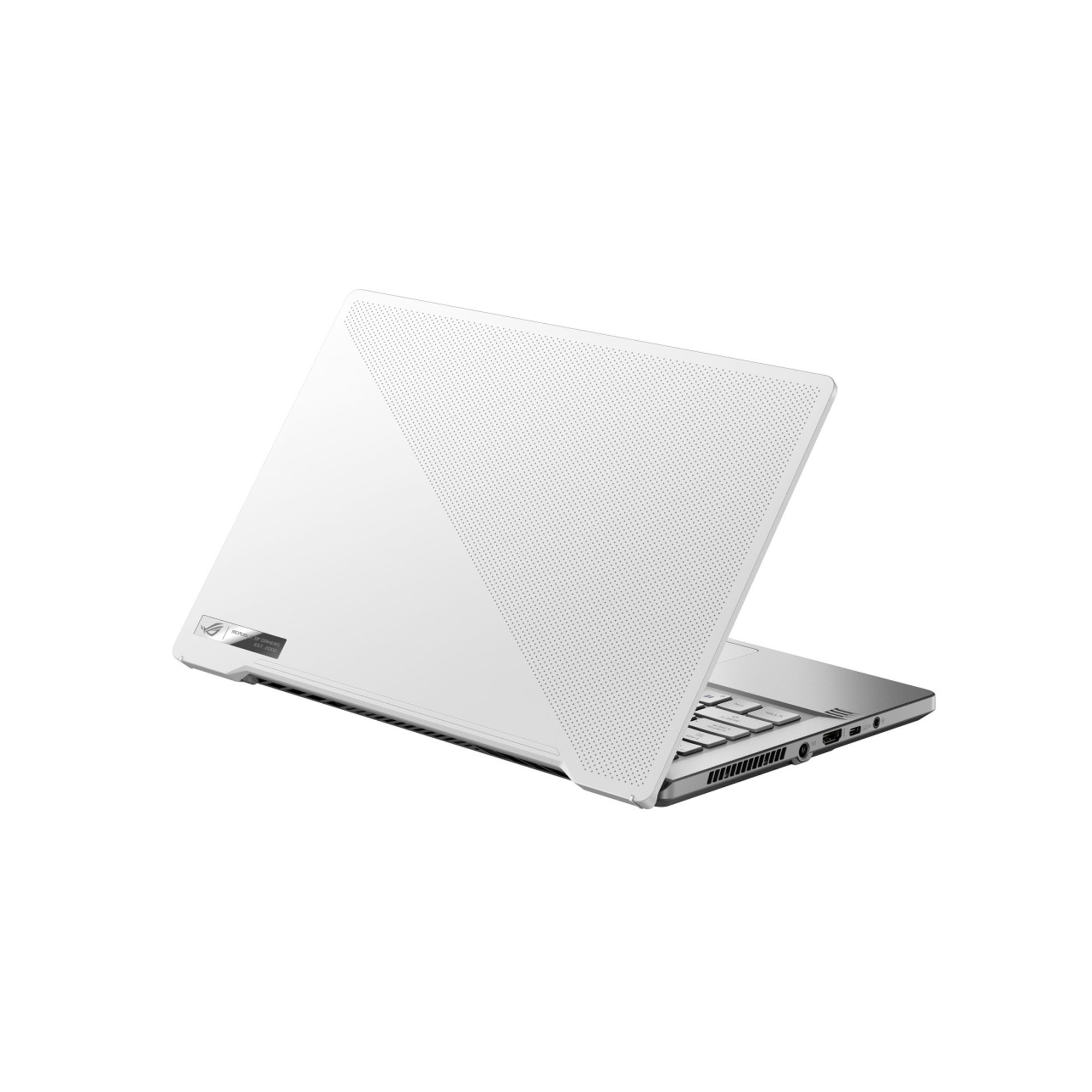 Laptop Gamer ASUS ROG Zephyrus G14 AMD Ryzen 7 16GB+512GB RTX3060 W11H Inglés Blanco