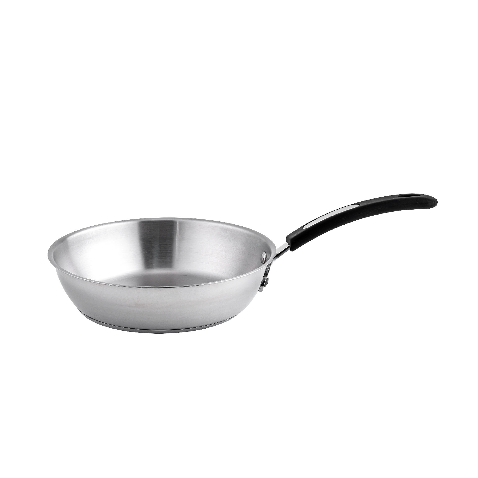 AVERA Sartén Acero Inoxidable De 24 CM Libre PFOA Terminado Espejo SIN24