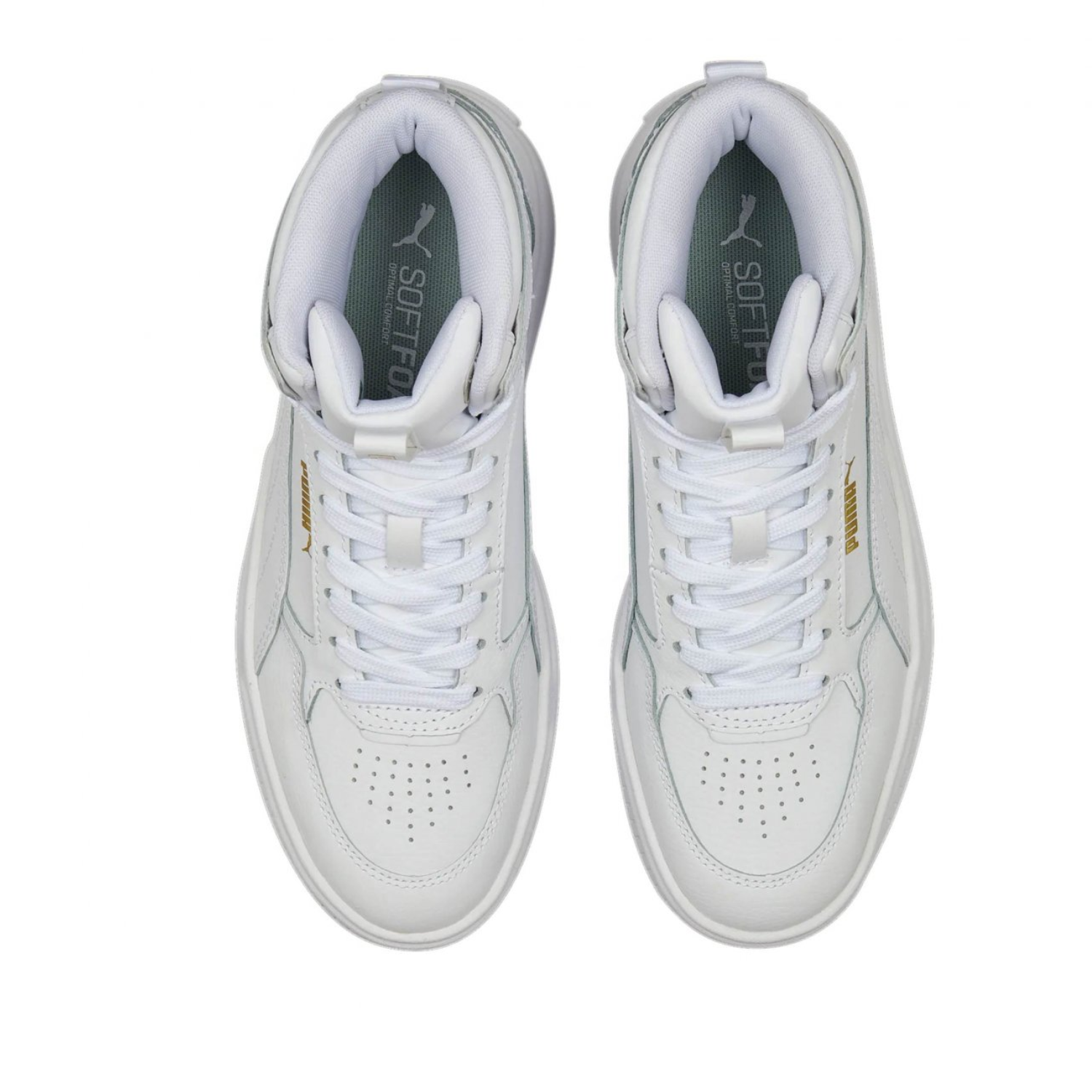 Tenis Casual Puma Karmen Rebelle Mid Blanco Dama 387213 01