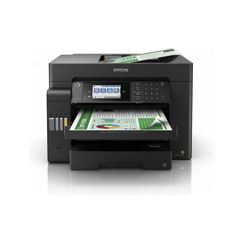 Multifuncional Epson EcoTank L15150 Color Inyección Tanque de Tinta Inalámbrico Negro