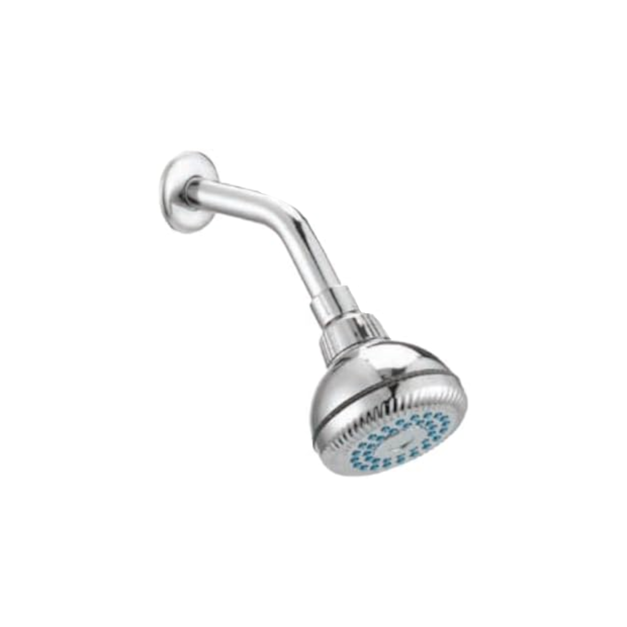 CNX Regadera Cromada ABS para Baño con Tubo de Acero Inoxidable