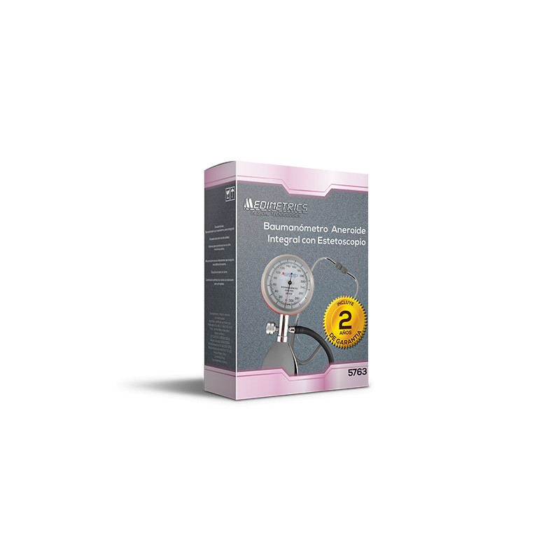 Baumanometro Aneroide Integral Con Estetoscopio - Medimetrics 5763