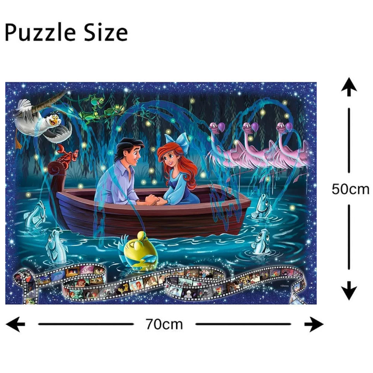 Rompecabezas Ravensburger Disney La Sirenita 1000 Pzs
