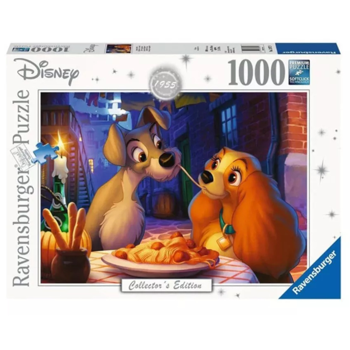 Rompecabezas Ravensburger La Dama Y Vagabundo 1000 Pz