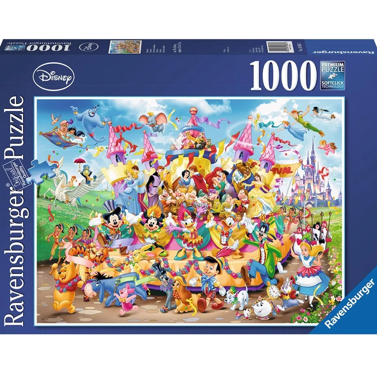 Comprar Ravensburger puzzle Mapamundi Disney 1000 piezas 157853